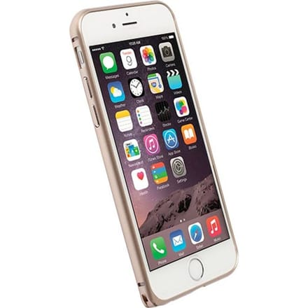 Krusell Sala Aluminium Krusell Sala Aluminium bumpercase - Apple iPhone 6 Plus - Goud- Apple iPhone