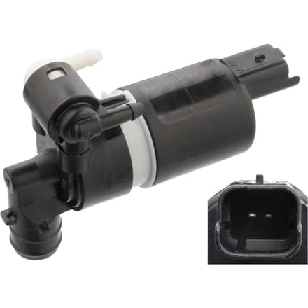 Waterpomp, koplampsproeier FEBI BILSTEIN 105955