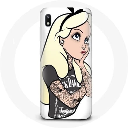 Hoesje voor Samsung Galaxy A10 Alice Tattooed Princess