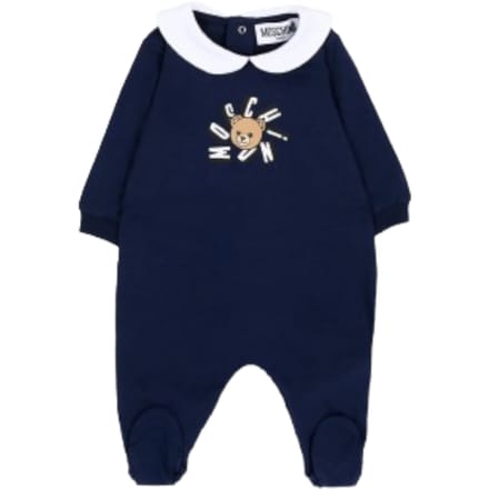 Baby jurk Moschino MUT04Q_BLU