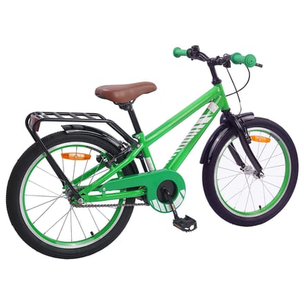 vidaXL - Kinderfiets - 18 - Inch - voor - 5-7 - jaar - oud - Groen