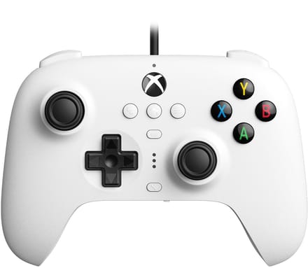 8BitDo Ultimate Wired Controller for Xbox (Hall Effect) - White - Wired Controller - Microsoft Xbox One