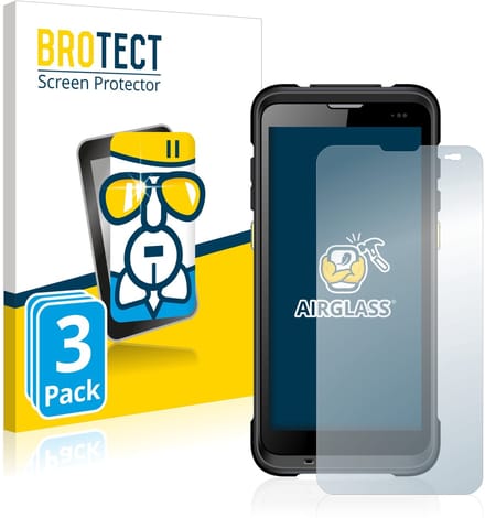 Screenprotector 3 Stuks voor Chainway C66 Beschermglas transparant