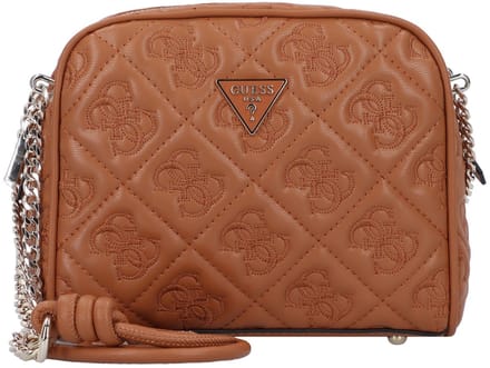 GUESS Schoudertas Adelasia Crossbody Camera Bag Caramel Bruine