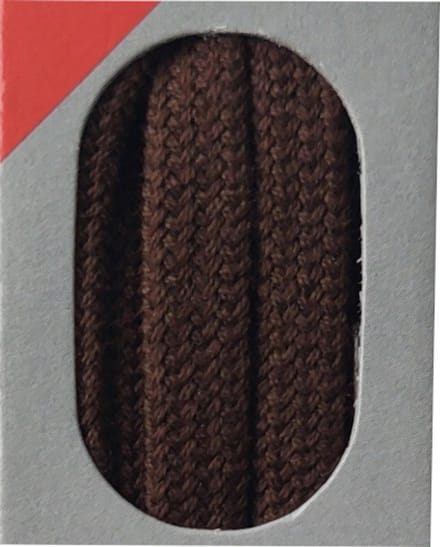 Bob Veter - Donker Bruin - Plat - Lengte 75 cm - Breedte 7 mm - Schoenveter