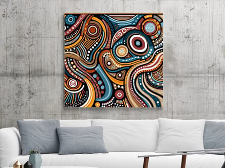 Kunstprint | Wanddecoratie | Dibond | 50 × 50 cm