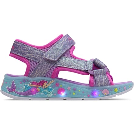 Skechers Mermaid Dreams Sandal Peuterschoenen - Paars - Maat 32 - Plastic
