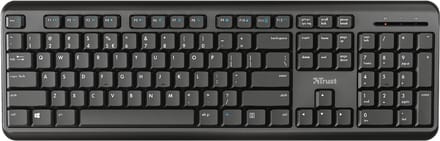 Trust Ody toetsenbord Kantoor RF Draadloos QWERTZ Duits Zwart