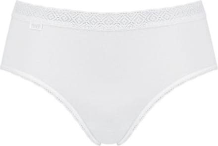 Sloggi Evernew Lace Midi Slip - Dames - maat 46 - Zwart