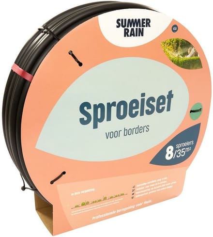Summerrain sproeiset voor 35m² borders/hagen