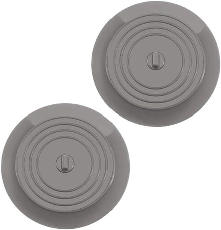 Siliconen Badstop - Afvoerstop Badplug - Water Dicht Maken - Perfecte Afdichting - 15 cm - Grijs