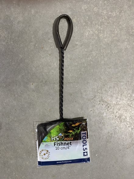 HS - Schepnet - Aquarium - 4" - 10 cm breed