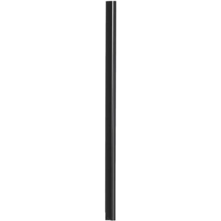 DURABLE klemrug, kunststof, 25-30 vellen, 50 st., zwart