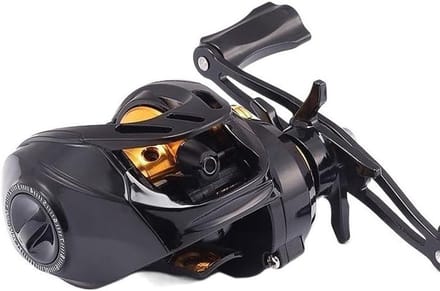 Vismolen - Baitcasting Reel - Vissen - 7.2:1 Gear Ratio - 10KG Drag - Links