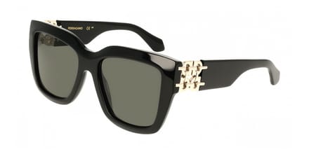 Ferragamo SF2083SE Black 55/18/140 WOMAN Zonnebrillen