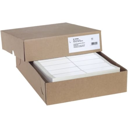 Etikett HERMA 8220 88,9x35,7mm 2-bahnig weiß 8000 Stück