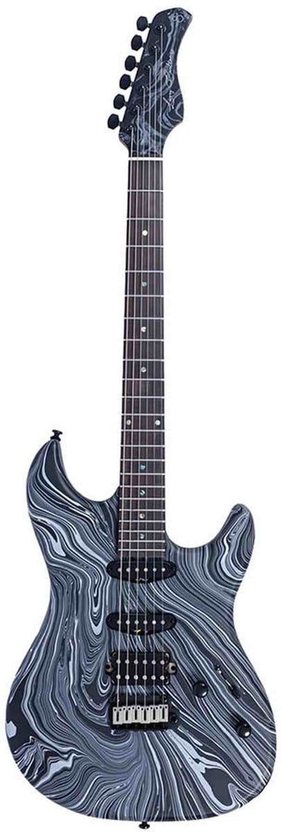 Sire S7 HSS Larry Carlton ST-Style Elektrische Gitaar Black Swirl