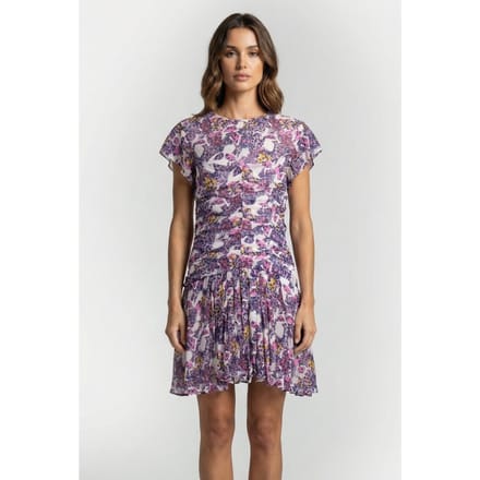 IRO Paris Janek Mixed Pink Maat: 36 | Mini Jurken Outlet | Dames | Roze