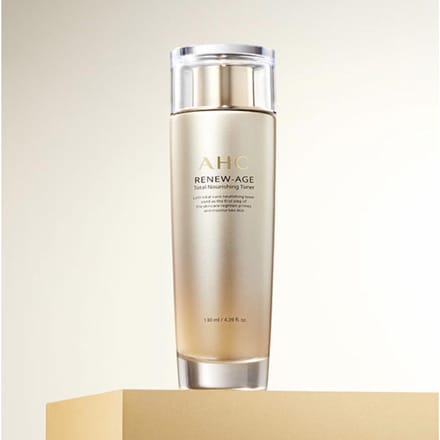 AHC Renew Age Émulsion Équilibrante Totale Lotion Raffermissante Anti-Âge 130ml beige
