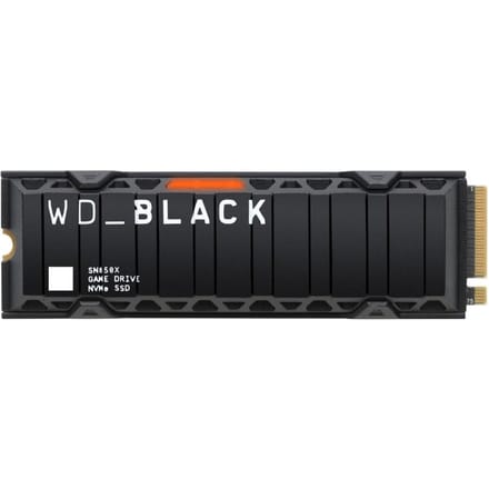 Western Digital Black SN850X - Interne SSD met Heatsink - NVMe M.2 - PS5 compatibel - 4 TB