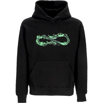 Herenhoodie Logo Fire Hoodie Zwart