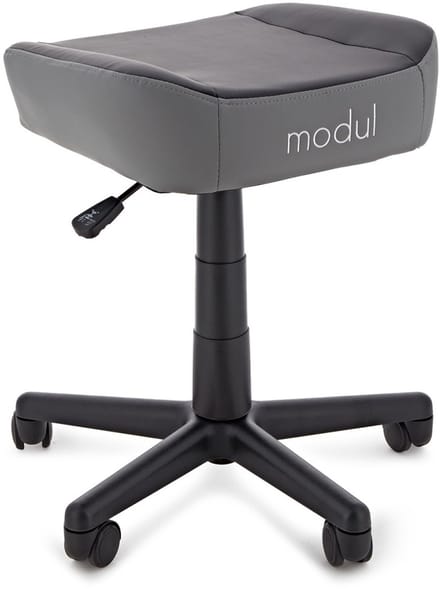 modul Poef, zwart en grijs