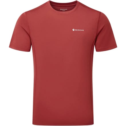 Montane Dart T-shirt Met Korte Mouwen Rood S Man