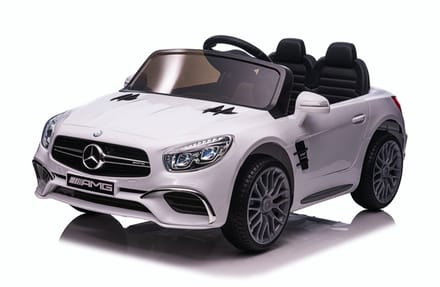 Mercedes SL65 AMG Wit | 12V Kinderauto