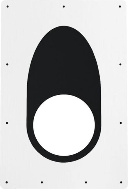 Luchtdichte dakdoorvoer 250 mm dakbeschotplaat 0-55 gr - RAL9010