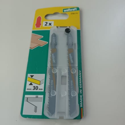 wolfcraft - Decoupeerzaagblad HCS, T-schacht - 2381000