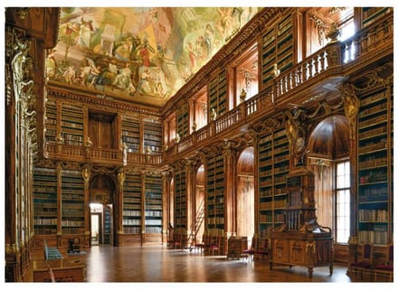 Dino legpuzzel Philosophical Hall Stahov 1000 stukjes steden puzzel.