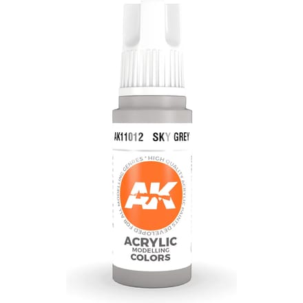 Sky Grey Acrylic Modelling Color - 17ml - AK-11012