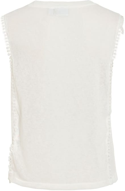VILA - VIWALDA O-NECK S/L TOP - Dames - Blouses