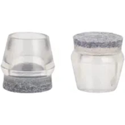 Fix-o-moll Pootdoppen Vilt Flex Transparant 16-19mm 4 St