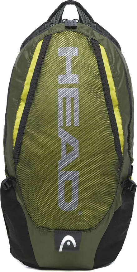 HEAD rugzak Run Backpack 14L Yellow Fluo veelkleurig