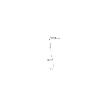 GROHE Euphoria SmartControl 310 Cube Duo Regendouche - Ø 31 cm - Vierkant - Inclusief thermostaatkraan - Met CoolTouch technologie - Chroom