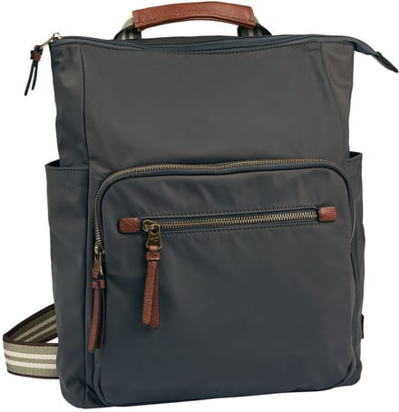 camel active Rugzak van nylon - Maat womenswear-M - Grijs