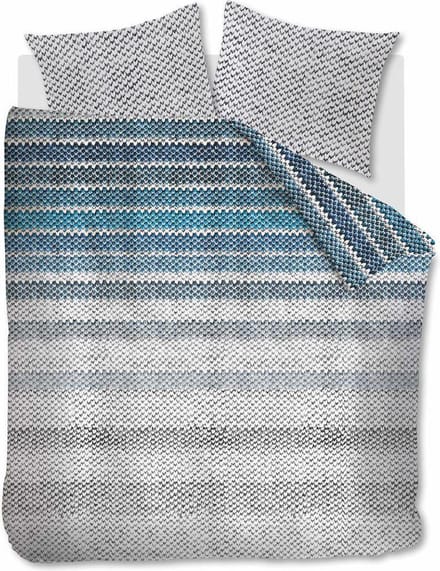 Beddinghouse Jarno Dekbedovertrek - Flanel - Litsjumeaux - 240x200/220 cm - Blue