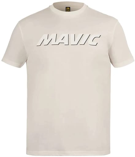Mavic Corporate Logo T-shirt Met Korte Mouwen Beige L