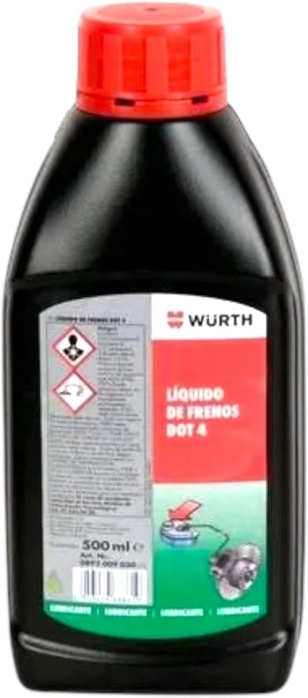 Remvloeistof DOT 4 - Hydraulisch Smeermiddel - Veilig Remmen - Hoge Temperatuur Prestaties - 500 ml