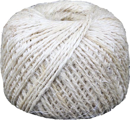 Sisal touw - bindtouw 2 draads - 500gr (125mtr) - naturel