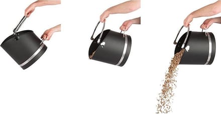Practo Home - Pelletemmer chroom - Ø 30.5 cm