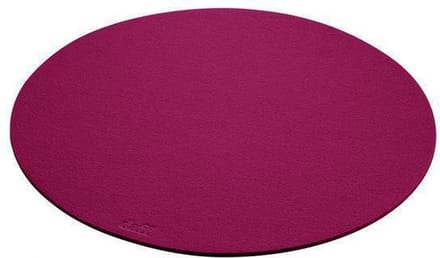 Daff Placemat - Vilt - Rond - 40 cm - Raspberry - Roze