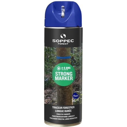 Soppec markeerverf "strong" blauw