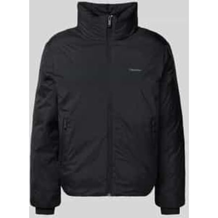Jack met opstaande kraag en logoprint