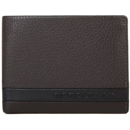Momo Design Portemonnee Koffie/Zwart