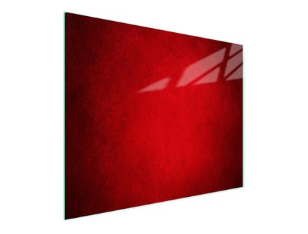 TMK ArtDeko Serie - Snijplank - 52x30cm - Rood - Veiligheidsglas