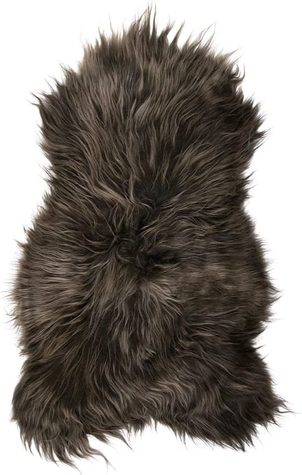 schapenvacht ijsland hazelnoot bruin 100-110cm