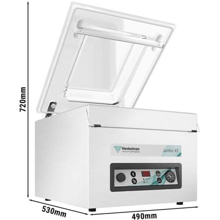 Henkelman Jumbo 42 - Vacumeermachine - 16m³/h - 600 Watt - Digitaal