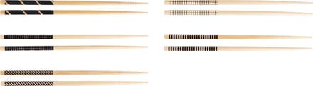 Cosy & Trendy Chopsticks Zwart 22.5cm Set 5 Paar